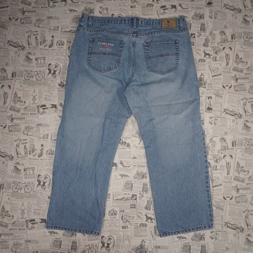 40X30 - Vintage Y2K Us Polo Assn Pants embroidered back